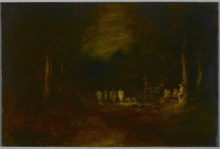 Ralph Albert Blakelock The Captive oil painting picture